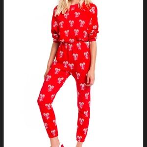 Wildfox 2pc candy cane set